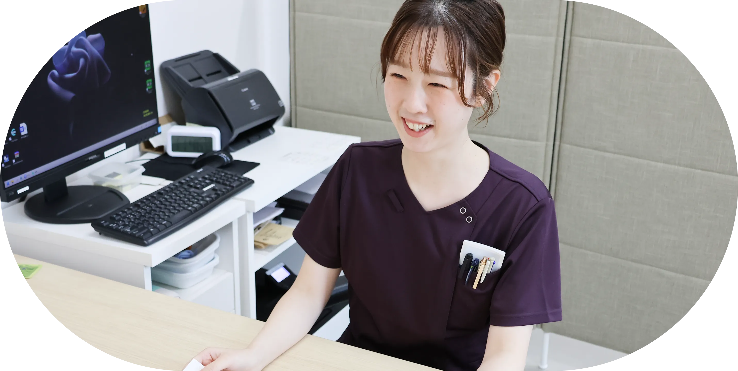 患者さんの声を<br>しっかり受け止めます